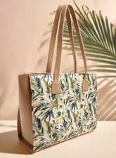 - Forest Charm Side Rexine Canvas Bag